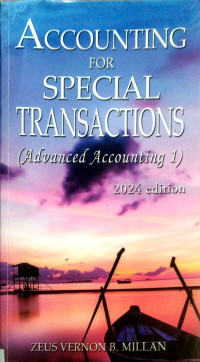 Accounting for Special Transactions (Advanced Accounting 2) 2024