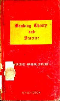 Banking Theory and Practice 1967