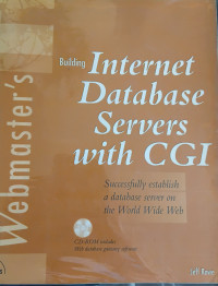 Image of Building Internet Database Servers with CGI