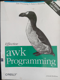 Effective awk Programming