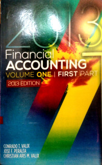 Financial Accounting Volume One First Part 2013