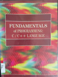 Fundamentals of programming: C / C++ language.