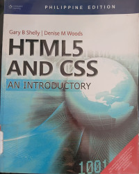 Image of HTML5 and CSS: Introductory