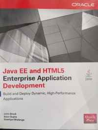 Java EE and HTML5 Enterprise Application Development