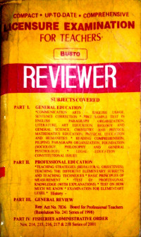 Image of Licensure Examination for Teachers