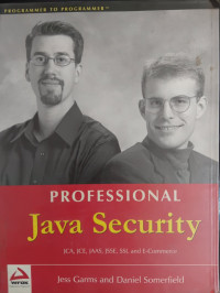 Image of Professional Java Security