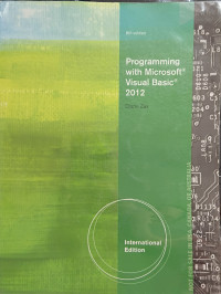 Programming with Microsoft Visual Basic 2012