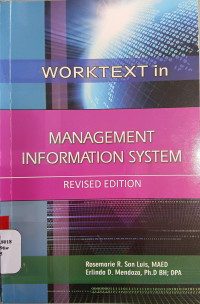 Worktext in Worksheet in Management Information System